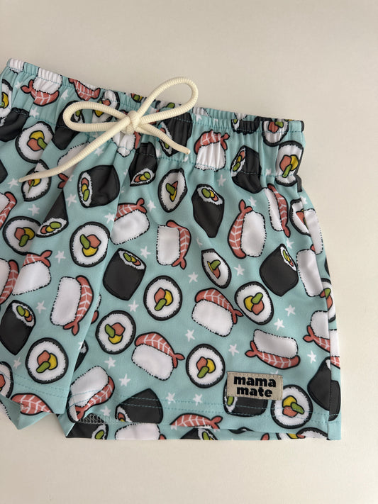 Children's one-piece swimsuit long sleeve *with UV protection* - zebra