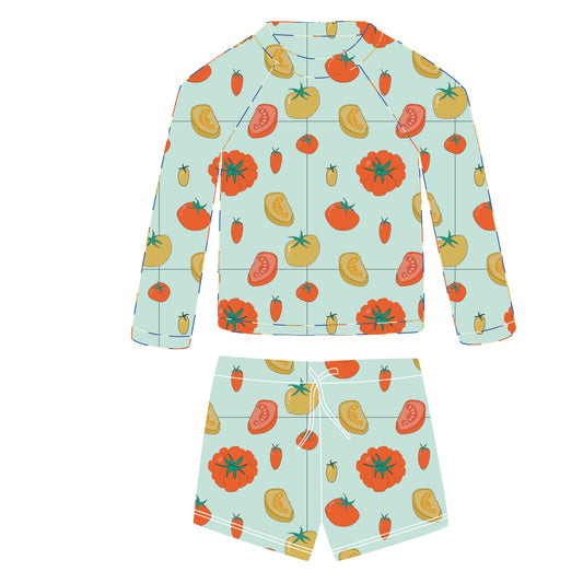 Surf shorts UV protection - dinosaurs