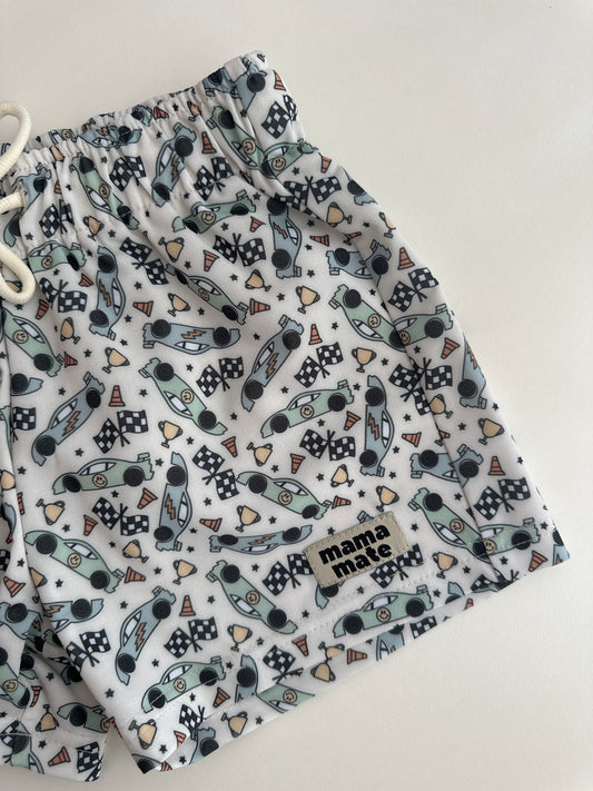 Surf shorts UV protection - dinosaurs