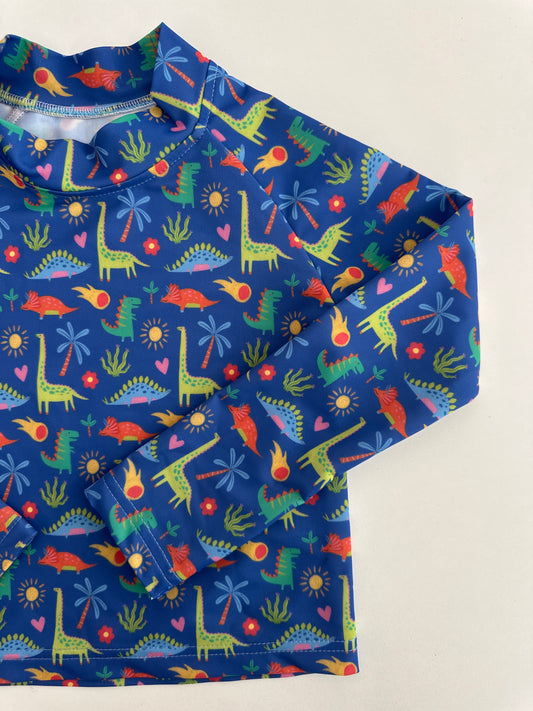 Blouse with UV protection ☀️ - dinosaurs