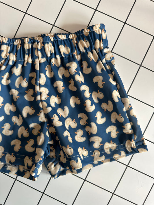 NOA - Kids' surf shorts with UV protection (UPF 50+) - Duck design
