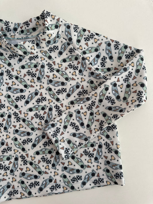 Blouse with UV protection ☀️ - dinosaurs