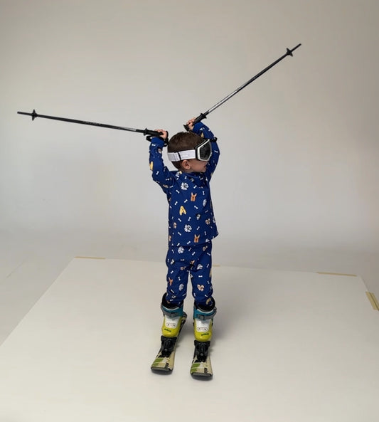 GROW MATE комплект термобельо, което расте с детето - кученца