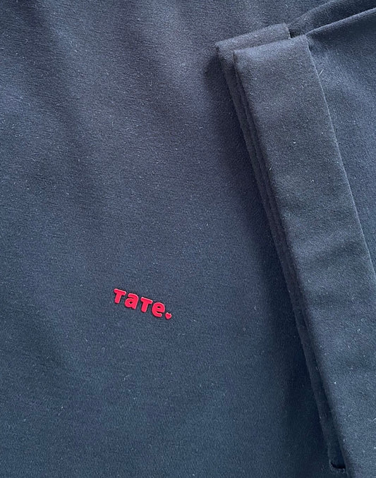 Oversized men's t-shirt "dad/dad/dad/daddy/dad" in black