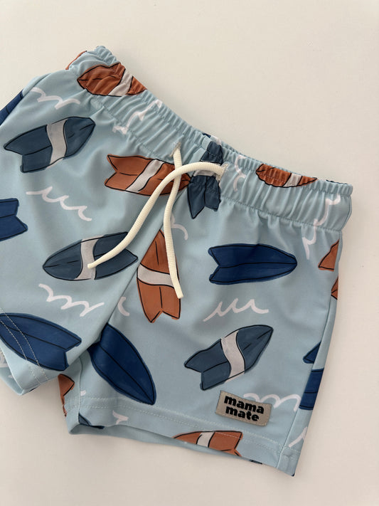 Children's one-piece swimsuit long sleeve *with UV protection* - zebra