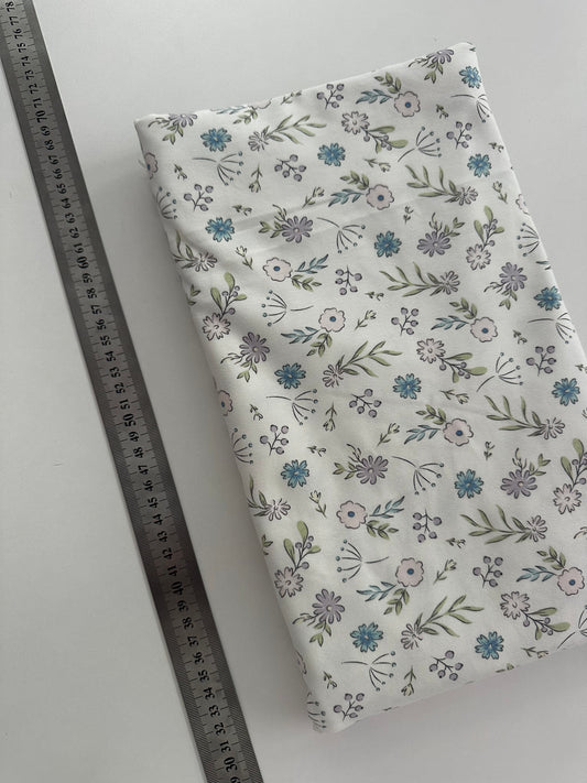 *Recycle* трико органик - флорално 142х160 + бонус парче