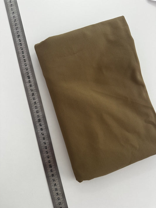 *Recycle* плат - беж плътен памук (1м)