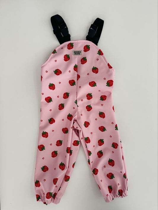 STORMIE - софтшел приключенски гащеризон за дъжд и сняг - ягодки