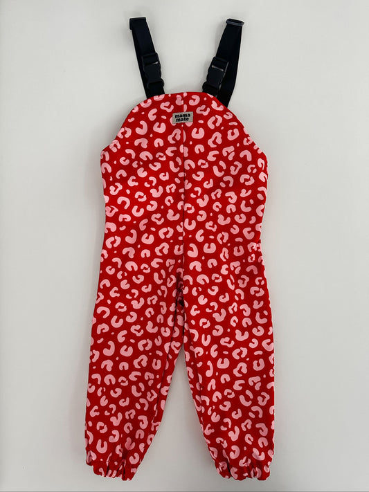 STORMIE - софтшел приключенски гащеризон за дъжд и сняг - леопард