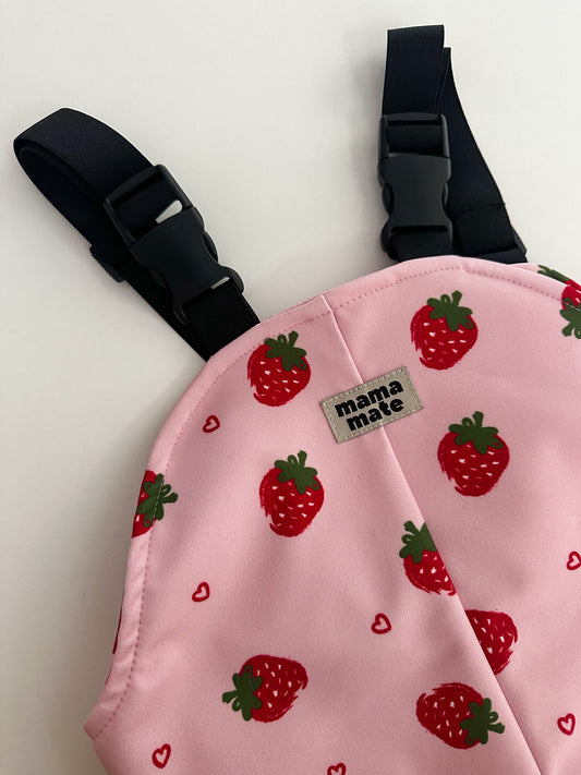 STORMIE - софтшел приключенски гащеризон за дъжд и сняг - ягодки