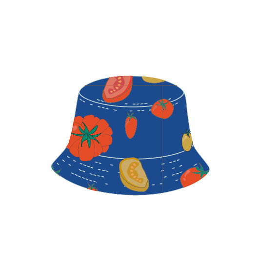 *PRE-ORDER* Bucket hat - BIO TOMATOES blue mom 2 kid collection *limited edition*