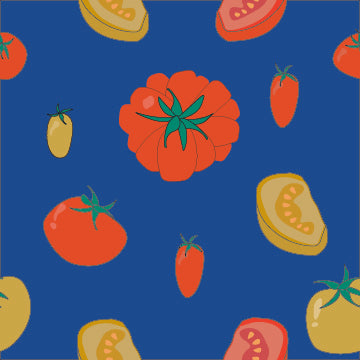 *PRE-ORDER* Bucket hat - BIO TOMATOES blue mom 2 kid collection *limited edition*