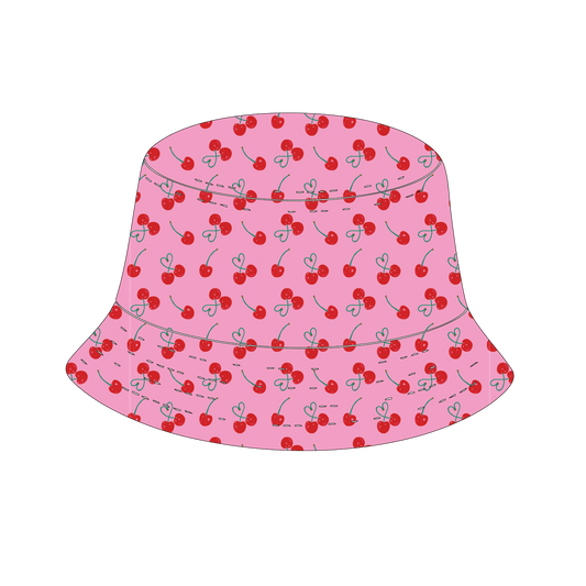*PRE-ORDER* Bucket hat - cherries SS26
