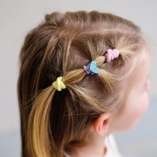 My first hair accessories - pastel - "Първите ми аксесоари за коса" - пастелни
