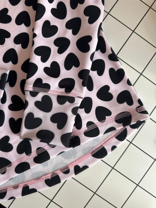 Термо комплект - grow mate collection сърца (клин и блуза)