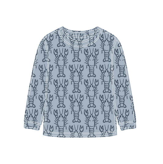*PRE-ORDER* ANDREA - блуза с UV защита (UPF 50+) - принт с омар