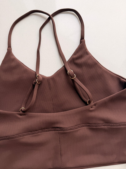 BRALETTE LIGHT SUPPORT - Chocolate Mousse