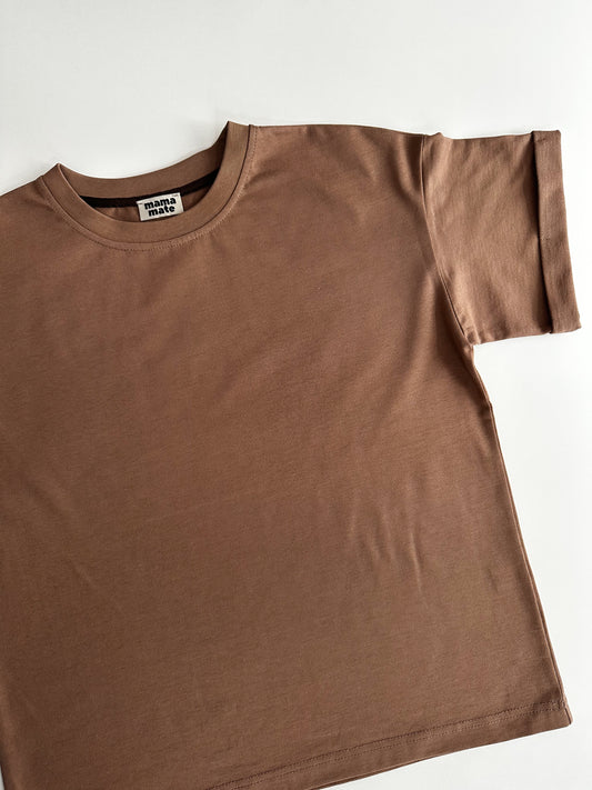 *custom made* Unisex оувърсайз тениска “напиши твое послание” - черна, гранит, нюд, мока (SS26) доставка 12.02.2026