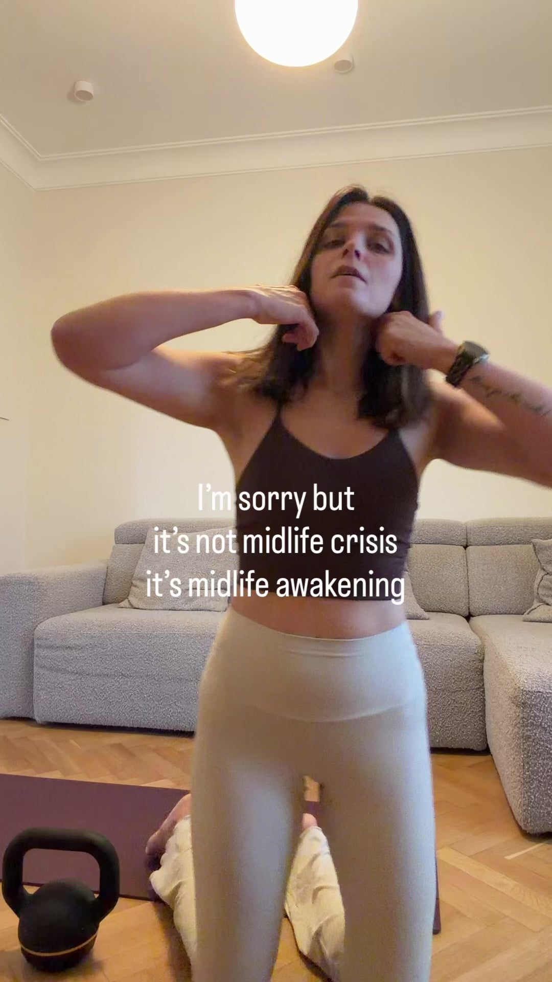 BRALETTE LIGHT SUPPORT - Soya Milk