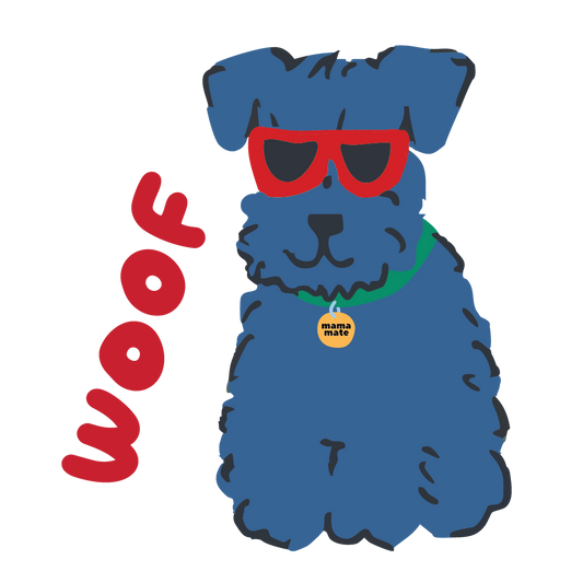 Tricou supradimensionat pentru bărbați/femei „woof” - Ecru (SS26)